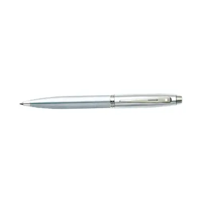 Sheaffer 9306 Gift 100 Ballpoint Pen Brushed Chrome with Chrome Plated Trim