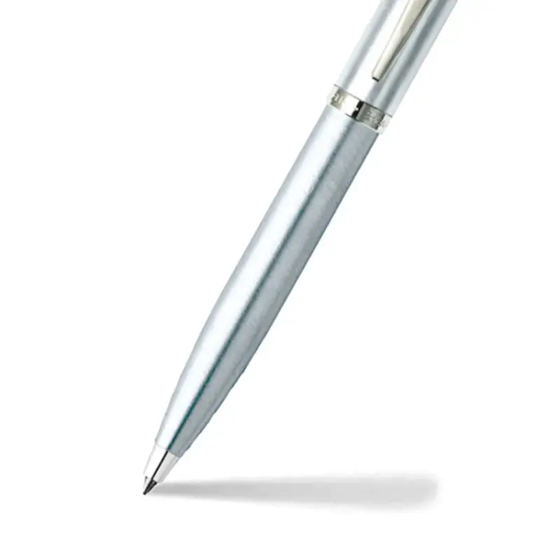 Sheaffer 9306 Gift 100 Ballpoint Pen Brushed Chrome with Chrome Plated Trim