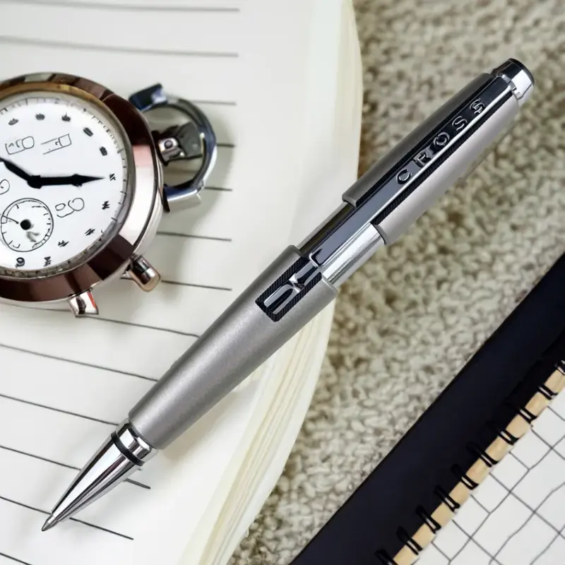 Cross AT0555-5 Edge Rollerball Pen Sonic with Chrome Trims