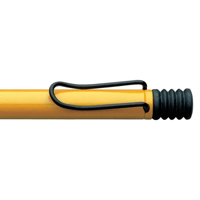 Lamy Safari 218 Ballpoint Pen Yellow With Chrome Plated Clip