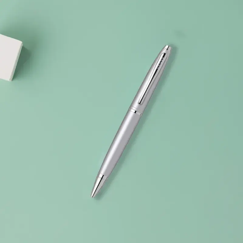 Cross AT0112-16 Calais Ballpoint Pen Satin Chrome