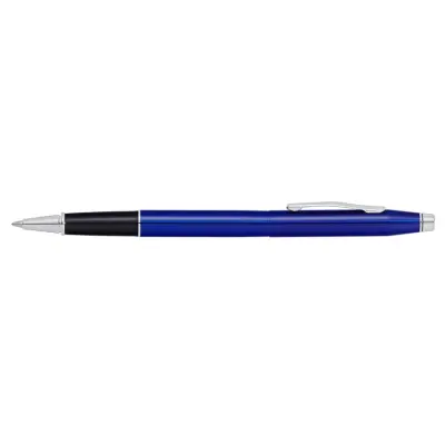 Cross AT0085-112 Classic Century Rollerball Pen Translucent Blue with Chrome Trims
