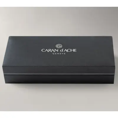 Caran d'Ache Ecridor Chevron Gilded Ballpoint Pen Gold