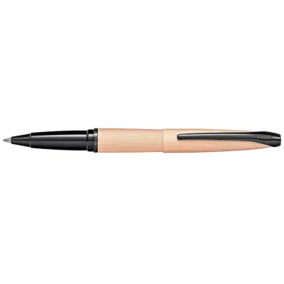Cross 885-42 ATX Rollerball Pen Brushed Rose Gold With Black Trims