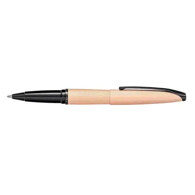 Cross 885-42 ATX Rollerball Pen Brushed Rose Gold With Black Trims