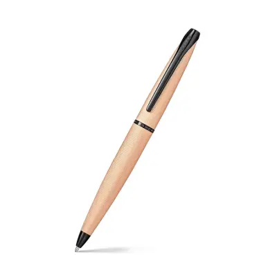 Cross 882-42 ATX Ballpoint Pen Brushed Rose Gold With Black Trims