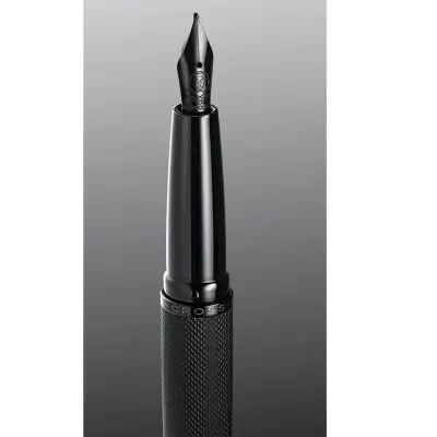 Cross 886-41MJ ATX Fountain Pen Medium Brushed Black