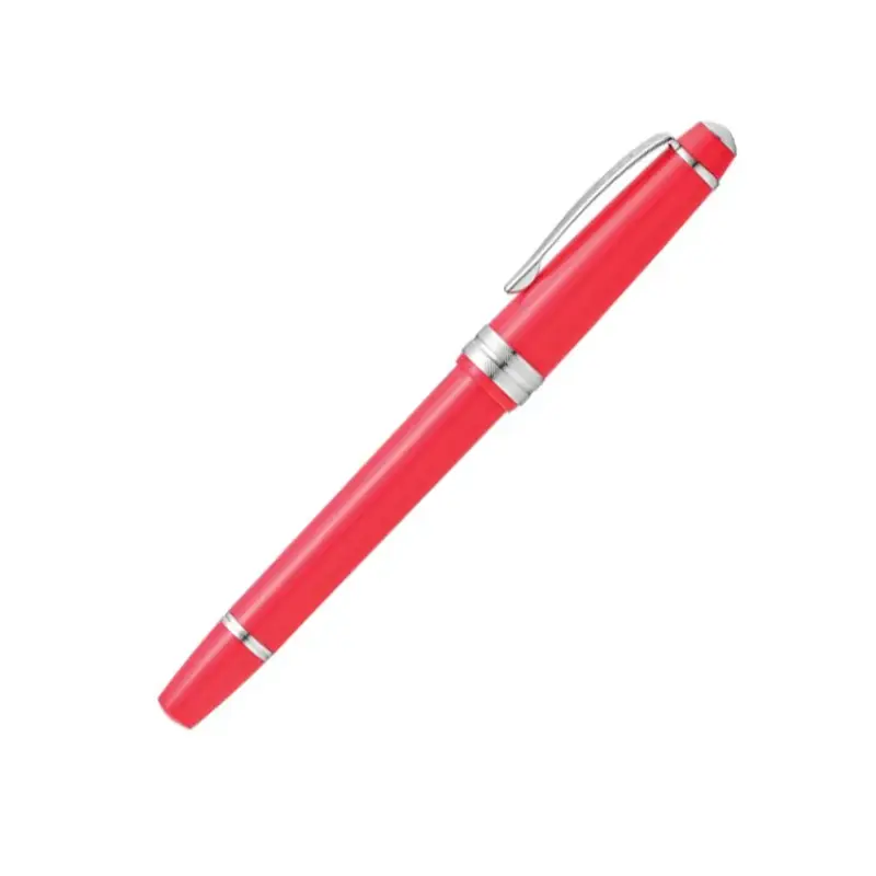 Cross AT0745-5 Bailey Light Rollerball Pen Coral with Chrome Trims