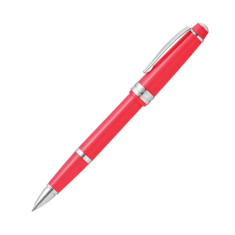 Cross AT0745-5 Bailey Light Rollerball Pen Coral with Chrome Trims
