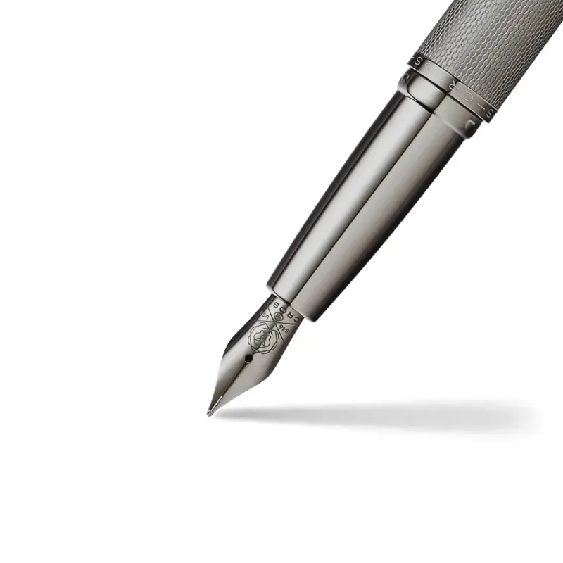 Cross 886-46MJ ATX Fountain Pen Titanium Gray