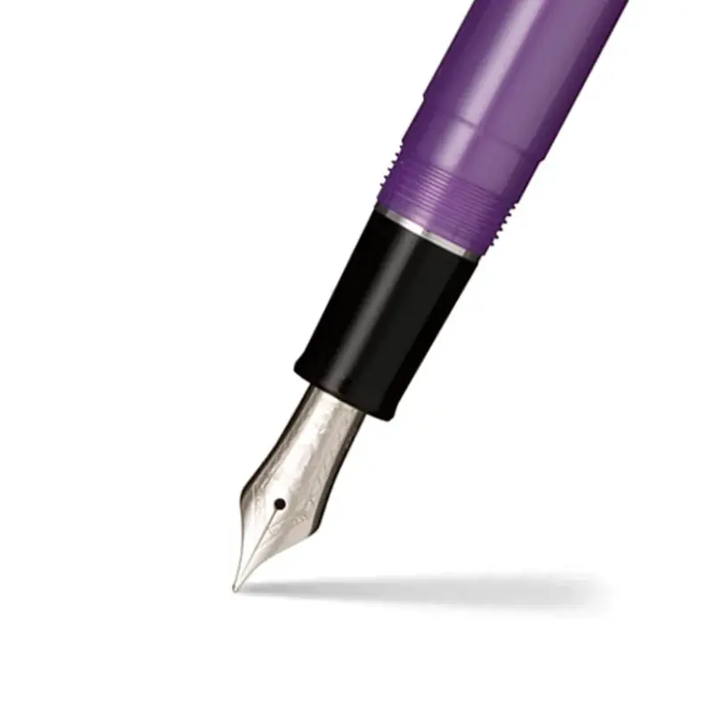 Sailor Professional Gear Slim Fountain Pen (14K Medium) Purple with Rhodium-plated Trims