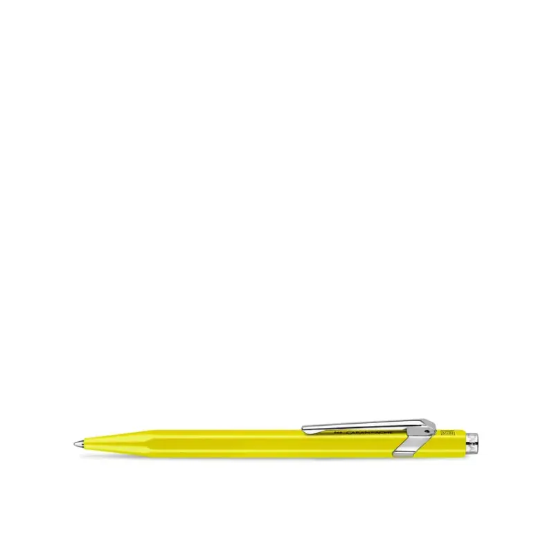 Caran d'Ache 849 PopLine Ballpoint Pen Fluorescent Yellow