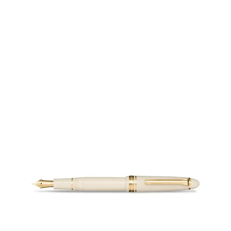 Sailor 1911 Standard Fountain Pen (14K Fine) Ivory with Gold Trims