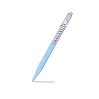 Caran d'Ache 849 Bille Paul Smith Ballpoint Pen - Sky Blue And Lavender