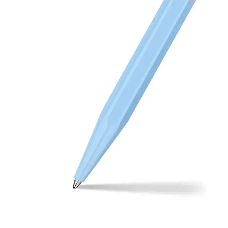 Caran d'Ache 849 Bille Paul Smith Ballpoint Pen - Sky Blue And Lavender