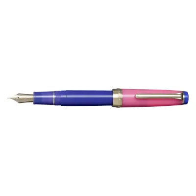Sailor Professional Gear 'The Pillow Book' Fountain Pen (21K Medium) - Spring Sky With Rodhium Trims