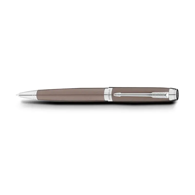 Parker Ambient Gunmetal Chrome Trim Ballpoint Pen