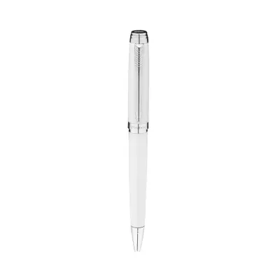 Parker Ambient White Chrome Trim Ballpoint Pen