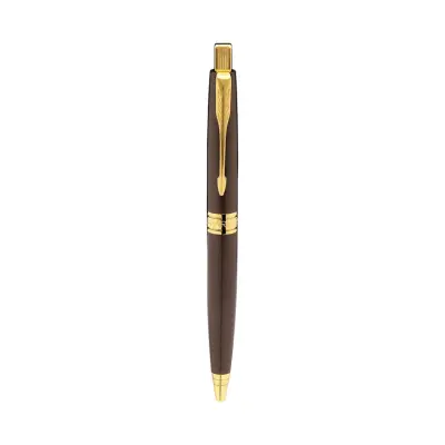 Parker Aster Laque Brown Gold Trim Ballpoint Pen