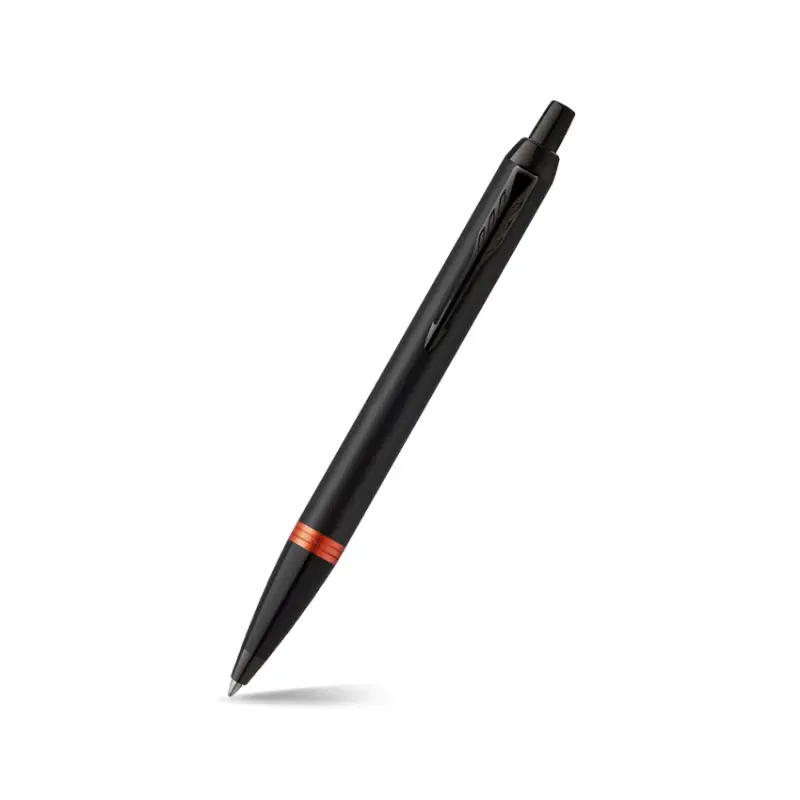 Parker IM Professional Orange Black Trim Ballpoint Pen
