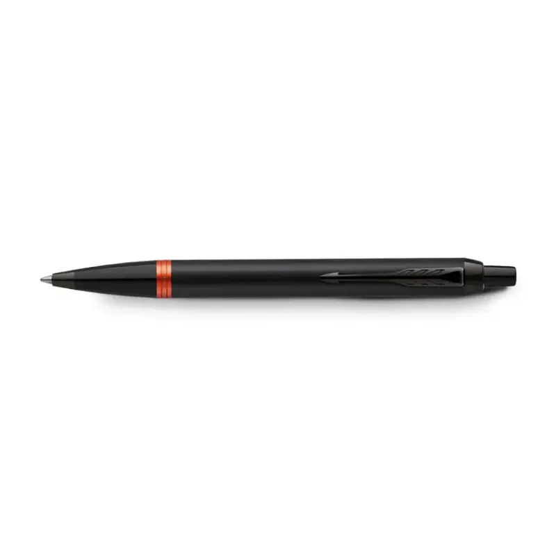 Parker IM Professional Orange Black Trim Ballpoint Pen