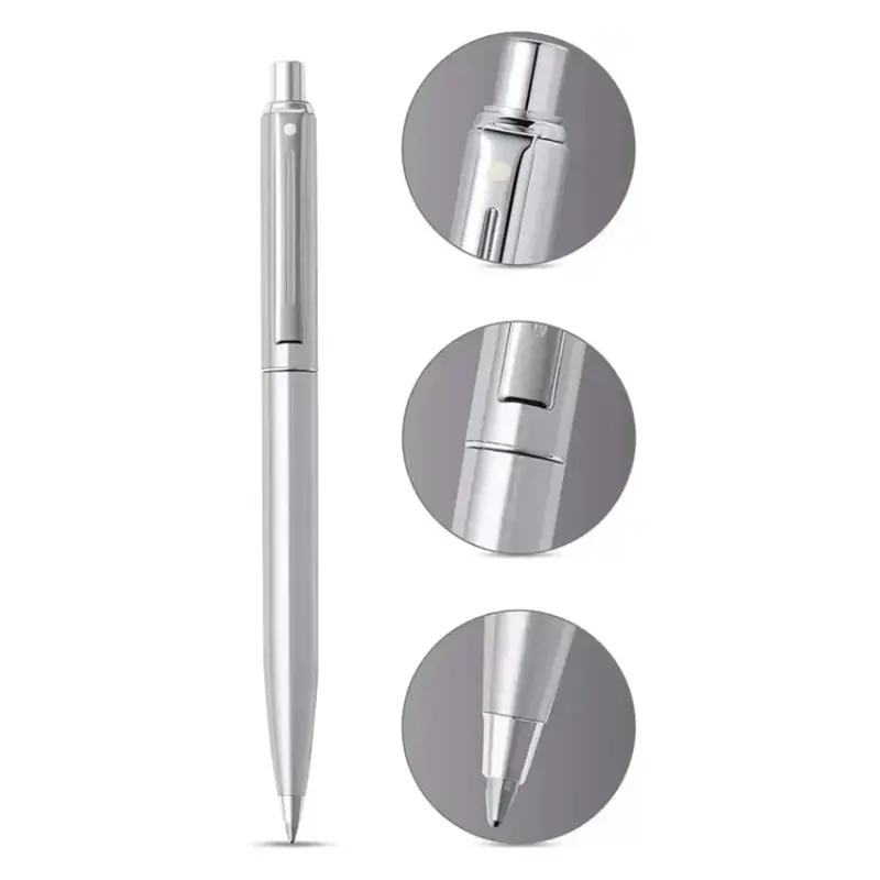 Sheaffer Gift Set Sentinel Ballpoint Pen with Leather Passport Holder
