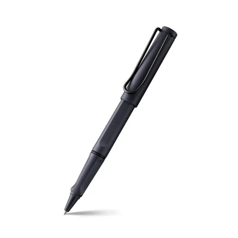 Lamy Safari Steel Black Rollerball Pen - Special Edition