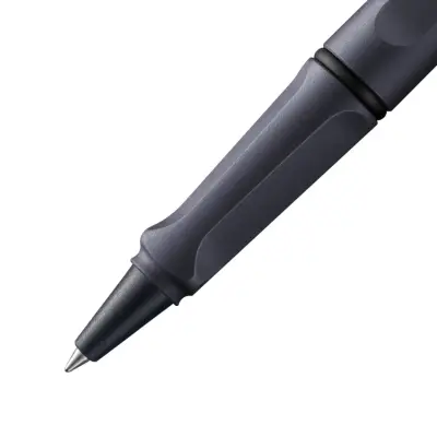 Lamy Safari Steel Black Rollerball Pen - Special Edition