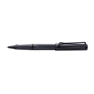 Lamy Safari Steel Black Rollerball Pen - Special Edition