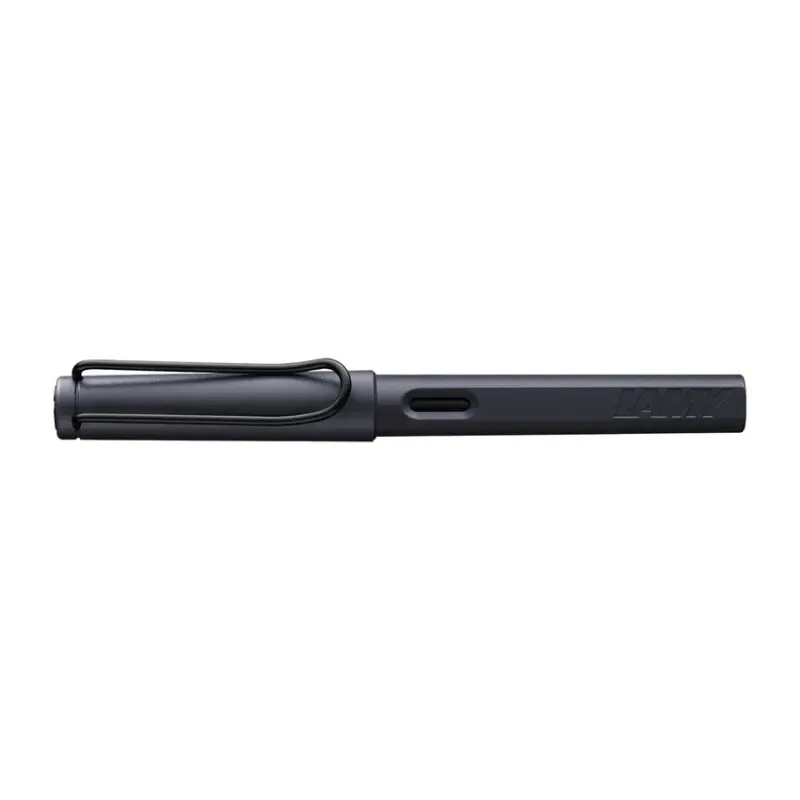 Lamy Safari Steel Black Rollerball Pen - Special Edition