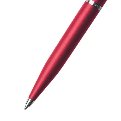 Sheaffer Gift Set Excessive Red VFM 9403 Ballpoint Pen with Scarlet Blaze Credit Card Holder