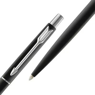 Parker Classic Matte Black Ballpoint Pen With Chrome Trim