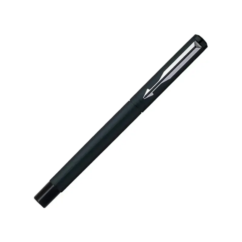 Parker Vector Matte Black Fountain Pen With Chrome Trim-Fine