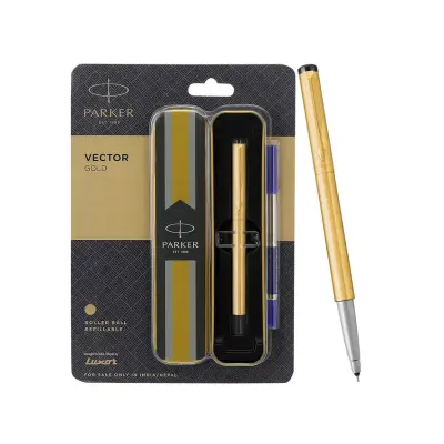 Parker Vector Gold Rollerball Pen