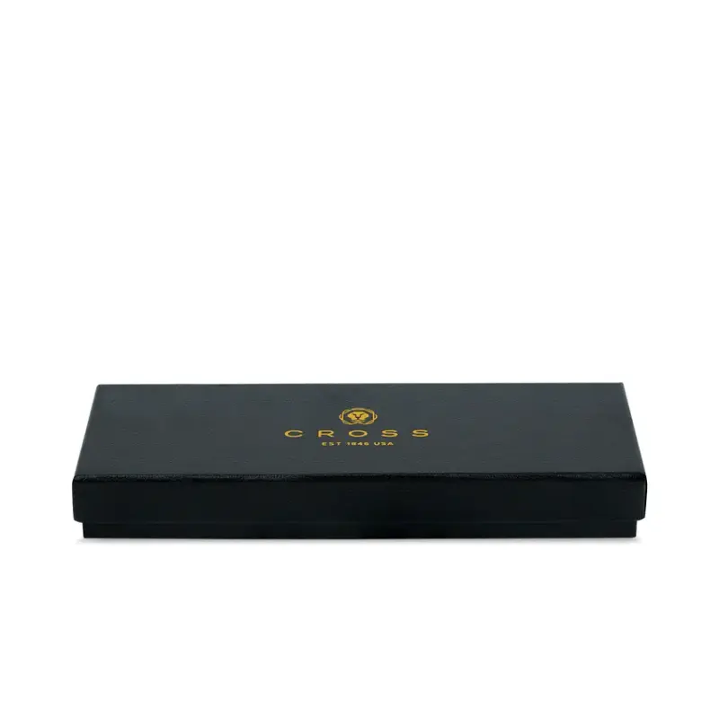 Cross AT0746-1MS Bailey Light Fountain Pen Medium Black with Chrome Trims