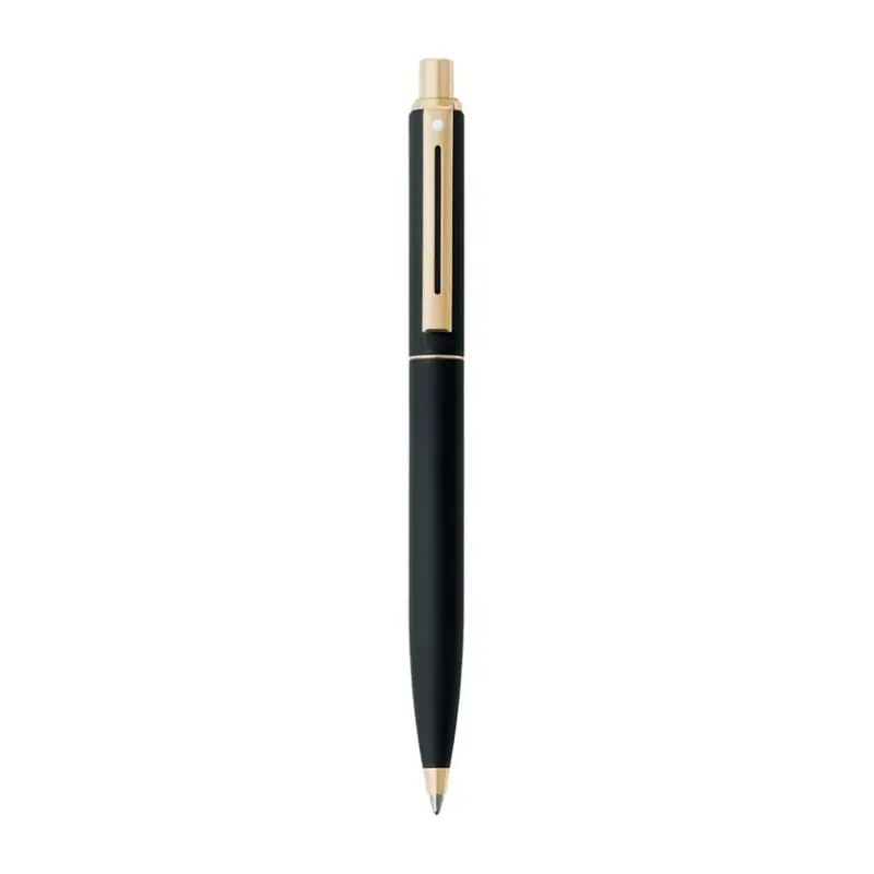 Sheaffer Sentinel 327 Matte Black Ballpoint pen with Gold Tone Trim