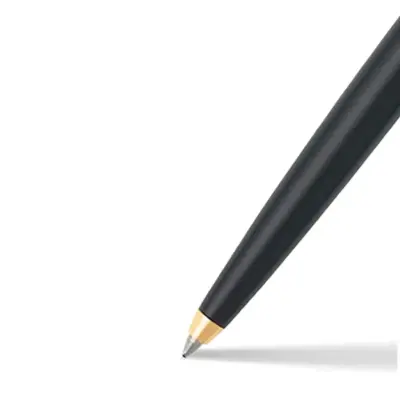Sheaffer SAGARIS 9471-K Gloss Black Ballpoint Pen With Gold Tone trim