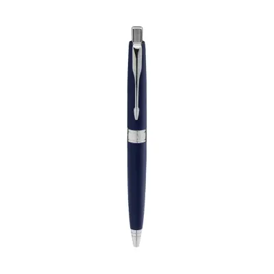 Parker Aster Matte Blue Chrome Trim Ballpoint Pen
